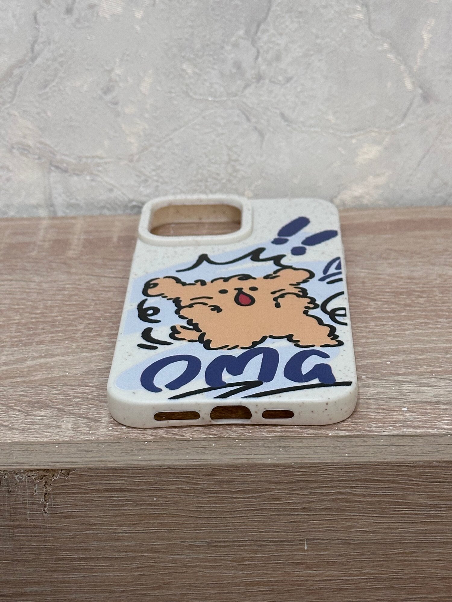 Кошка ОМА, Чехол для iPhone 14 PRO MAX, силикон, ультратонкий, для айфон — фото 1