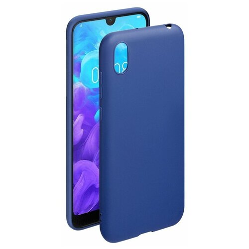 фото Чехол deppa gel color case для huawei y5 (2019), синий