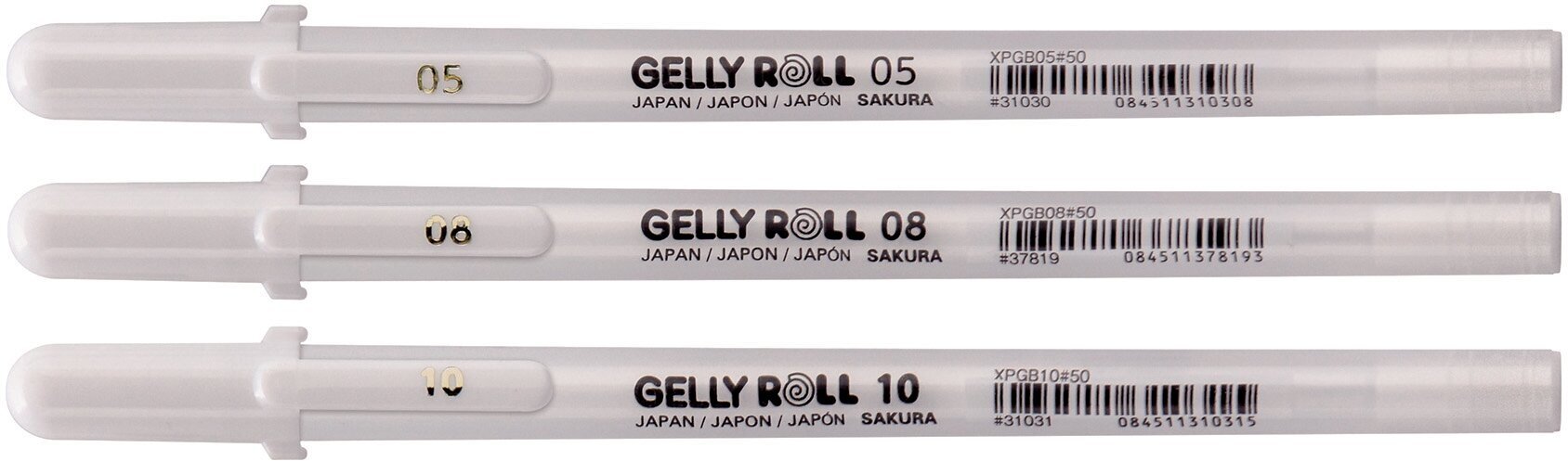 Набор гелевых ручек Sakura Gelly Roll, 3 штуки - фотография № 7