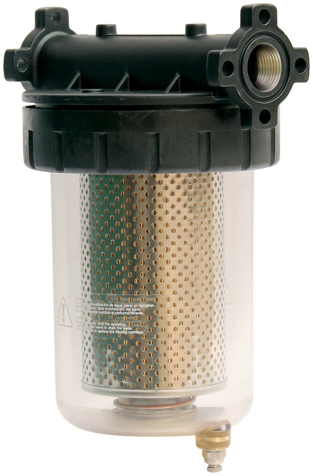 Фильтр для ДТ с влагоотделением Gespasa FG-100 прозрачная колба, 5 µm 39023 - фотография № 1