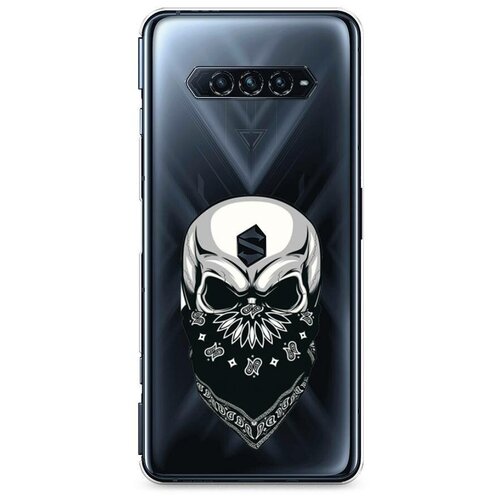 фото Силиконовый чехол "череп в маске" на xiaomi black shark 4 / сяоми блэк шарк 4 case place