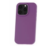 Чехол для iPhone 14 Pro Derbi Soft touch фиолетовый, противоударный силиконовый бампер, пластиковая накладка софт тач, защитный кейс на Айфон - изображение