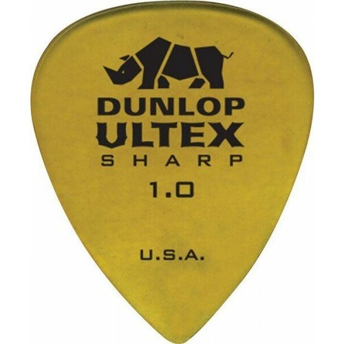 Медиатор Dunlop 433R1.0 Ultex Sharp, 1 мм, 1 шт.