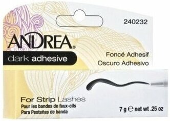 Andrea 300500 Mod Strip Lash Adhesive Dark Клей для ресниц тёмный, 7 г