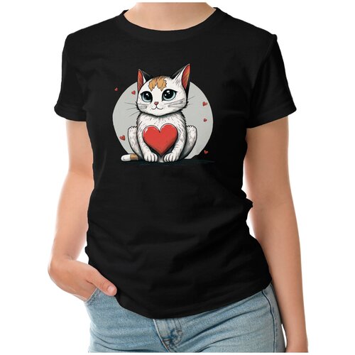 фото Футболка roly, размер s, черный