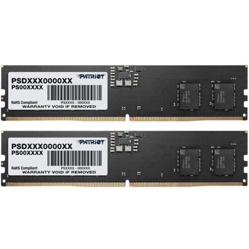 Оперативная память Patriot Memory DDR5 32GB (2x16Gb) 4800 МГц pc-38400 (PSD532G4800K)