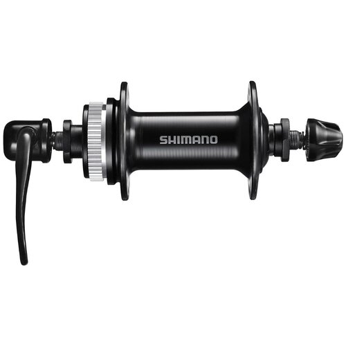 Втулка передняя Shimano Tourney HB-TX505, 32 отверстия, черная, EHBTX505B5 shimano втулка передняя shimano hb tx505 36h qr c lock цвет черный