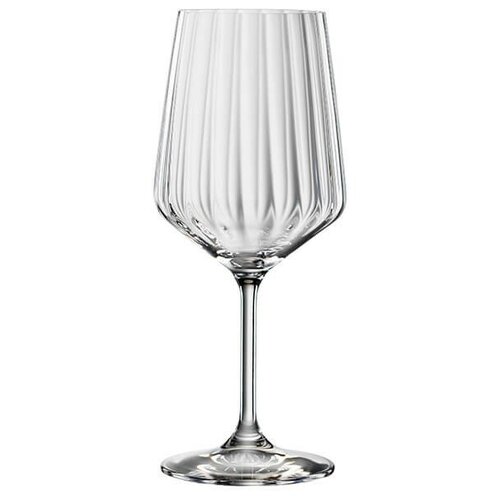 фото Набор из 4-х бокалов для красного вина 630 мл с оптическим эффектом lifestyle, хрустальное стекло, spiegelau, 4450171