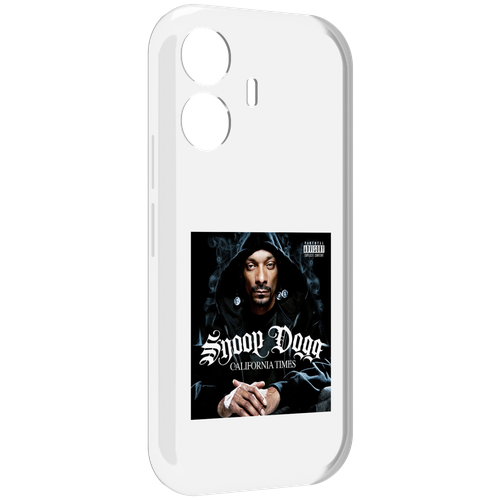 Чехол MyPads Snoop Dogg CALIFORNIA TIMES для Vivo Y77E / Vivo iQOO Z6 Lite задняя-панель-накладка-бампер чехол mypads snoop dogg algorithm для vivo y77e vivo iqoo z6 lite задняя панель накладка бампер