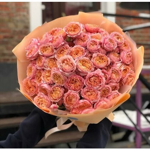 Букет Пионовидные розы Джульетта, красивый букет цветов, шикарный, цветы премиум, букет роз, роза.
