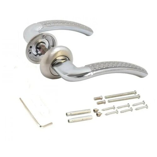 Ручки дверные Bralli 03 Матовый хром/Хром (2 шт)