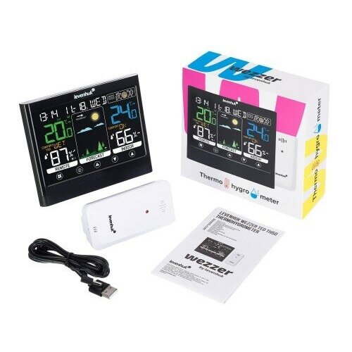 Термогигрометр Levenhuk Левенгук Wezzer Teo TH50 449000₽