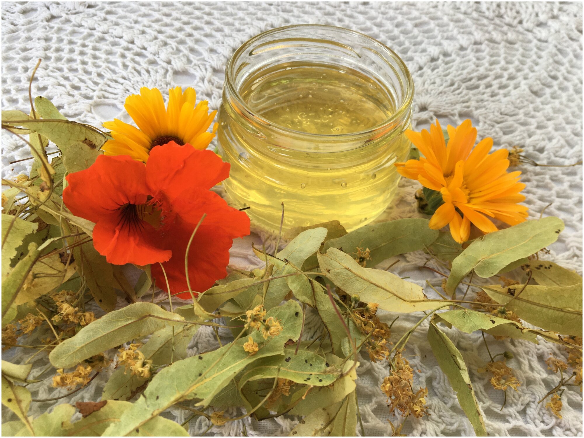 Мёд натуральный тульское разнотравье с липой 140 гр. Сбор 2021 года