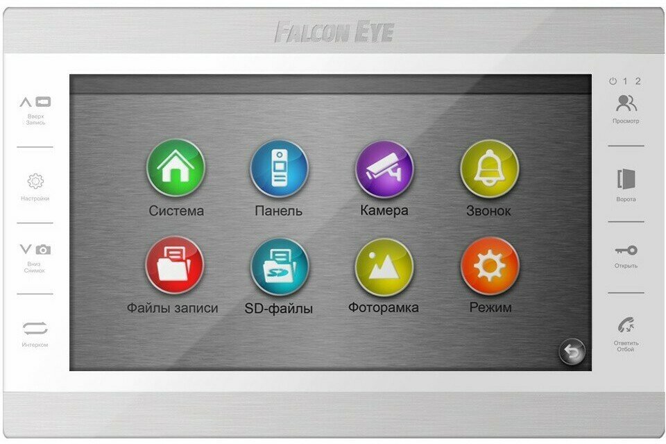 Видеодомофон Falcon Eye Atlas Plus HD черный Atlas Plus HD Black .