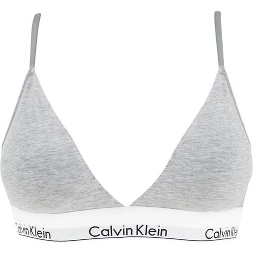 фото Бюстгальтер треугольник calvin klein, размер s, серый