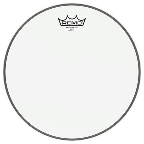 Пластик для барабана REMO BA-0312-00 Batter Ambassador Clear пластик для барабана remo cs 0314 00 batter controlled sound clear 14