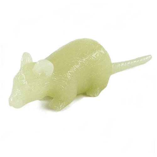 Игрушка для собак резиновая DUVO+ Крыса, светящаяся в темноте, 10х7х4см (Бельгия)
