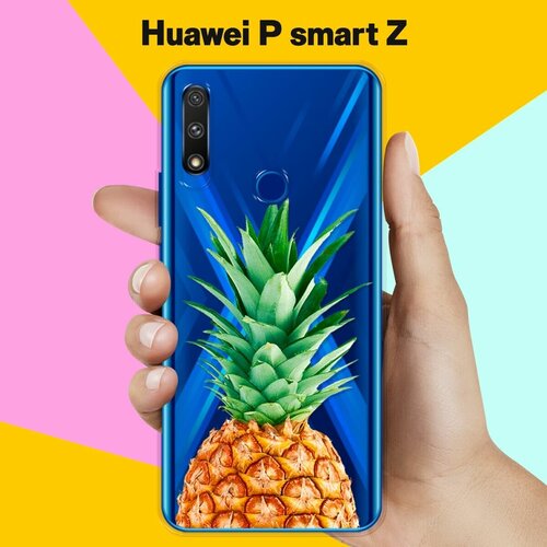 Силиконовый чехол Ананас на Huawei P smart Z силиконовый чехол полет бабочек на huawei p smart z хуавей п смарт z