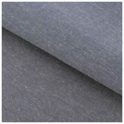 Ткань для пэчворка мягкая джинса серая, 47 х 50 см Арт Узор 2735858 .