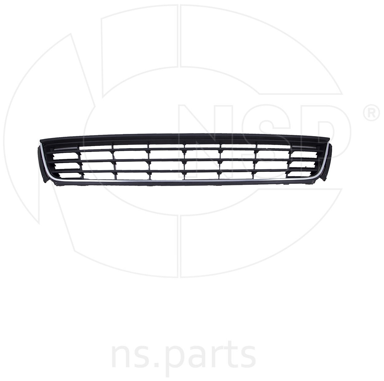 NSP NSP086RU853671RYP решетка бампера переднего volkswagen Polo (Поло) V sedan (09-15) (хром)