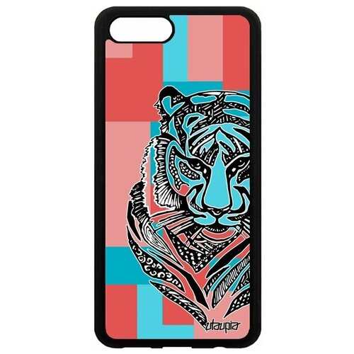 фото Чехол для телефона honor v10 / view 10, "тигр" хищник джунгли utaupia