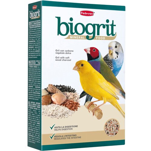 Padovan Biogrit биопесок для декоративных птиц, 700 г