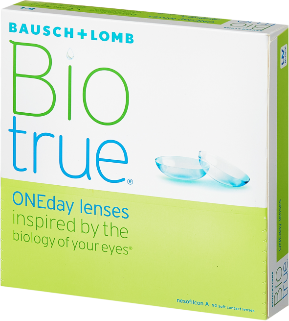 Контактные линзы Bausch & Lomb Biotrue ONEday 90 шт.