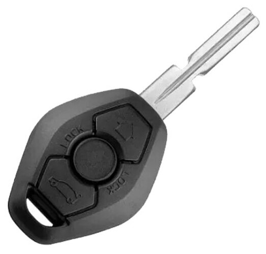 Корпус ключа зажигания BMW с лезвием HU58 3 кнопки