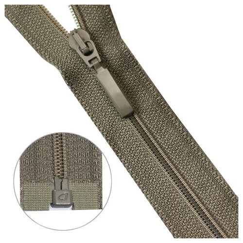 фото Молния витая тип 6 1 замок 45см arta (282 фисташковый) 5 шт