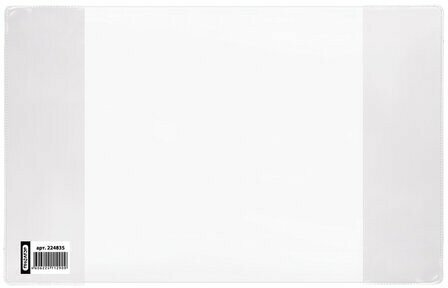 Обложка ПВХ со штрихкодом для дневников и учебников младших классов малого формата, плотная, 120 мкм, 233х363 мм, пифагор, 224835