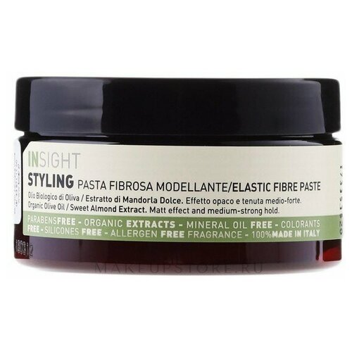 Insight Паста Styling Elastic Fibre Paste, средняя фиксация, 90 мл