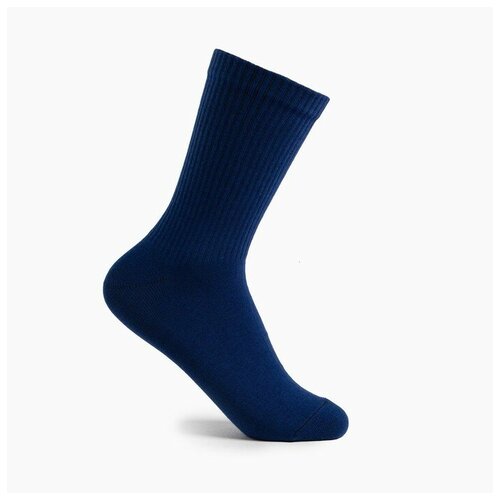Носки СИБИРЬ, размер 37/40, синий носки сибирь размер 37 40 черный
