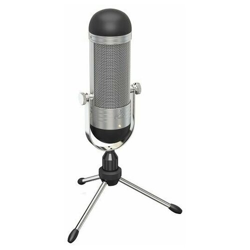 Стриминговый USB микрофон Behringer BVR84 профессиональный конденсаторный, выполненный в винтажном стиле