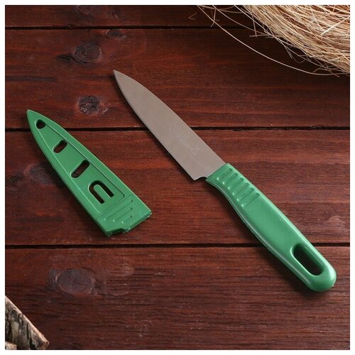 фото Нож туристический "степь" 19,6см, клинок 98мм/0,7мм, микс 663059 сима-ленд