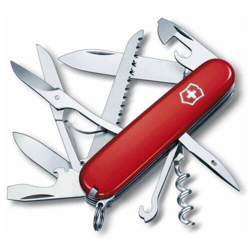 фото Офицерский нож huntsman 91, красный victorinox