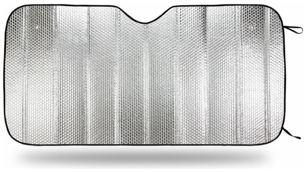 Экран солнцезащитный на лобовое стекло AUTOPROFI SUN-150 (L) размер 140x70 см.