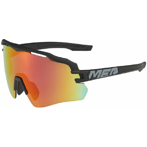 фото Очки спортивные вело merida race, черно-серые, зеркальная линза