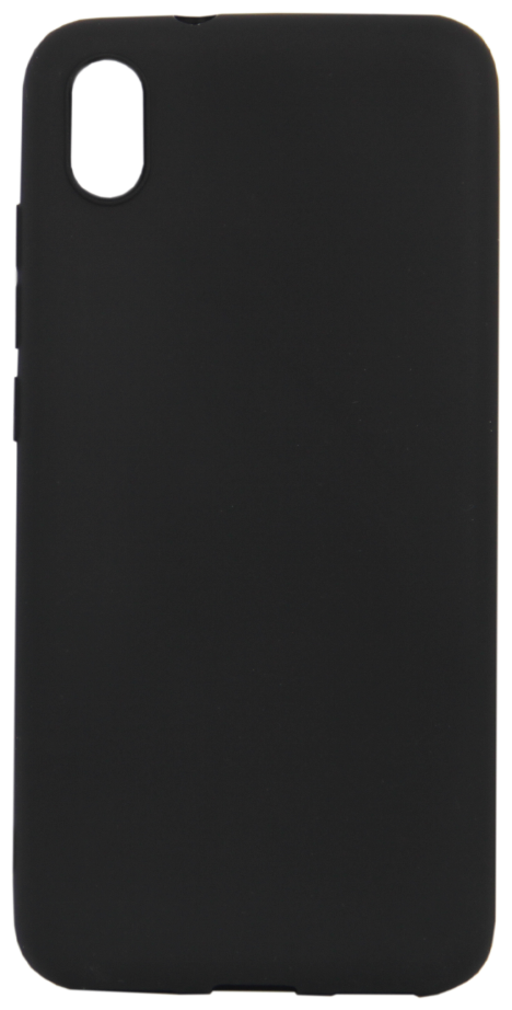 Силиконовый чехол матовый для Xiaomi Redmi 7A черный