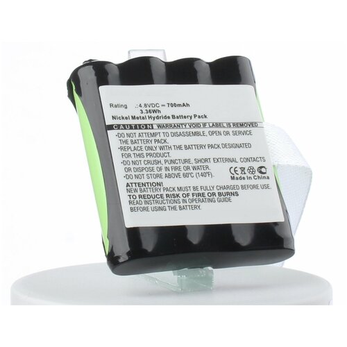 Аккумулятор iBatt iB-U1-M5105 700mAh для Midland G225, G223, G226, GXT200, G300M, G227, G300, GXT250, для Motorola TLKR T50, TLKR T80, TLKR-T80, TLKR-T7, TLKR-T6, TLKR T41, TLKR T61, TLKR-T5, TLKR-T3, TLKR T60