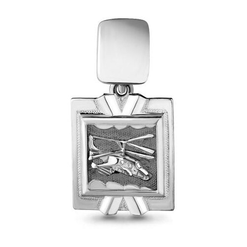 фото Серебряная подвеска aquamarine а16081 diamant-online