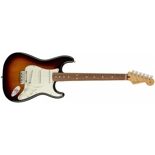 Электрогитара Fender Player Stratocaster PF, 3-Tone Sunburst