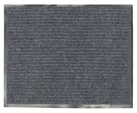 Коврик входной ворсовый влаго-грязезащитный, комплект 5 шт, 120х150 см, толщина 7 мм, серый, VORTEX, 22099 - фотография № 1