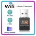 Wi-fi адаптер двухдиапазонный для ПК, 2.4 и 5 ггц 802.11b/n/g/ac, высокая скорость до 600Мбит/с, вай фай адаптер для пк и ноутбука/вай фай приемник/Wi-Fi приемник