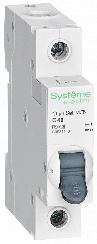 Автоматический выключатель Systeme Electric City9 Set C9F341