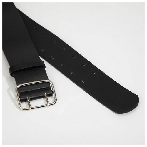 фото Ремень сима-ленд, размер 110, черный сима-лэнд