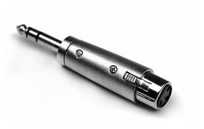 Переходник XLR Jack Dasmax AD310 XLR мама 3P- Jack 6.3 стерео папа, 1 шт