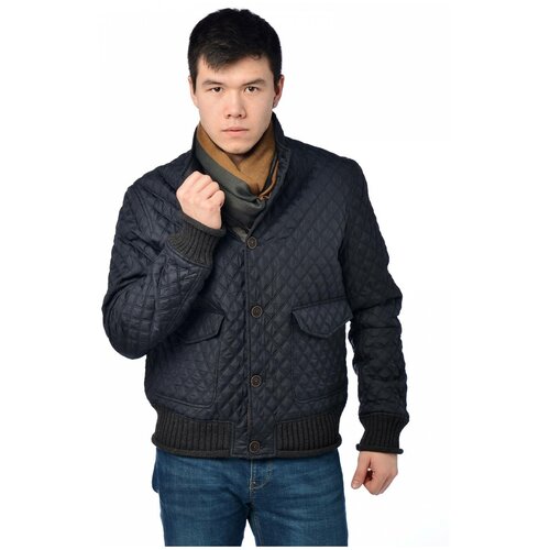 Куртка мужская CLASNA 03 размер 46, темно-синий