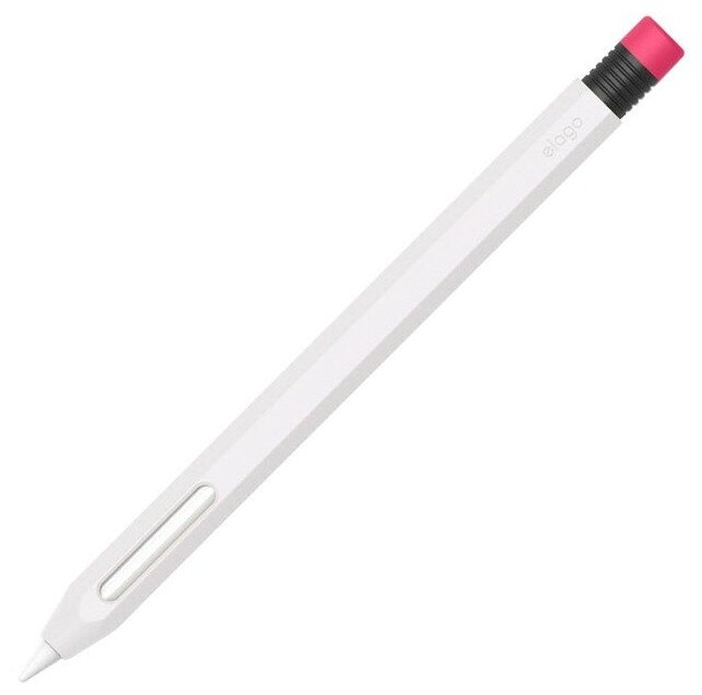 Чехол Elago Silicone для стилуса Apple Pencil 2, белый
