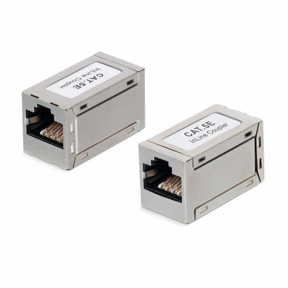 WRline WR-CA-8p8c-C5E-SH Проходной адаптер, RJ45-RJ45 (8p8c), категория 5е, экранированный