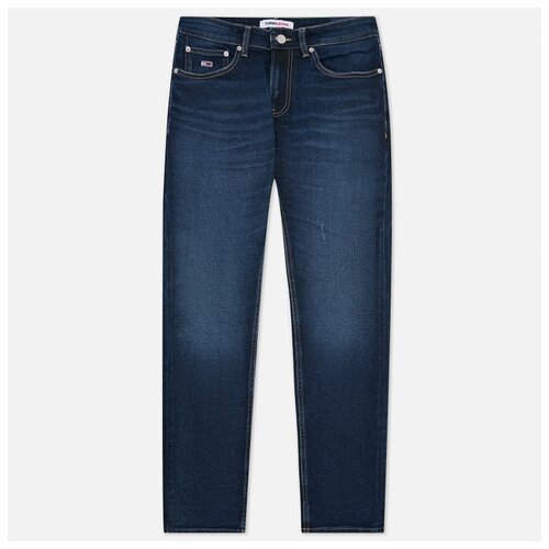 фото Мужские джинсы tommy jeans scanton slim be762 синий , размер 30/32